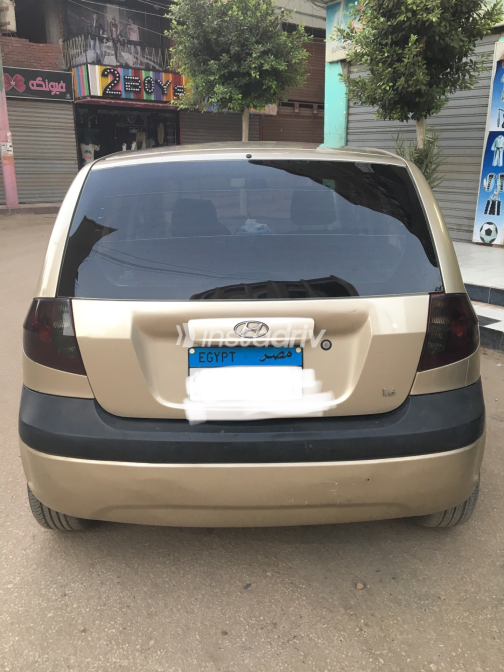 Hyundai Getz 2007 Gold Manual Used for Sale in Greater Cairo ( Cairo + Giza) - 9