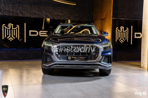 Audi Q8 2019 Dark Blue Automatic Used for Sale in Cairo - 4