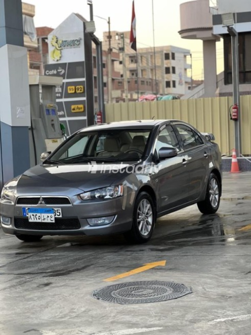 ميتسوبيشي لانسر اى اكس شارك 2015 رمادي غامق أوتوماتيك مستعملة للبيع في طنطا - 2