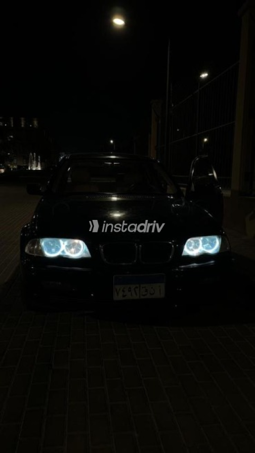 BMW 318 2000 Black Automatic Used for Sale in Heliopolis - 2