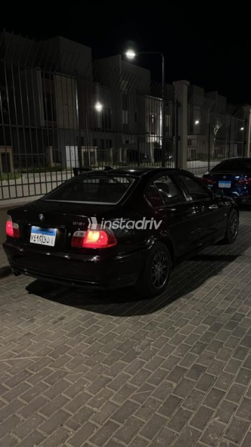 BMW 318 2000 Black Automatic Used for Sale in Heliopolis - 4