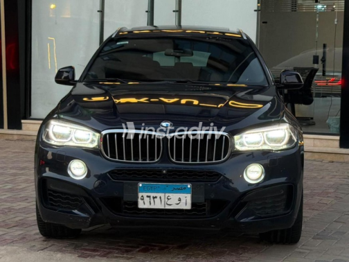 BMW X6 2017 Black Automatic Used for Sale in Sheikh Zayed City - 1