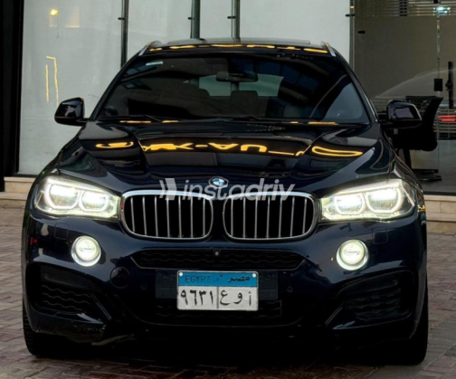 BMW X6 2017 Black Automatic Used for Sale in Sheikh Zayed City - 2