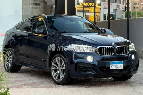 BMW X6 2017 Black Automatic Used for Sale in Sheikh Zayed City - 3