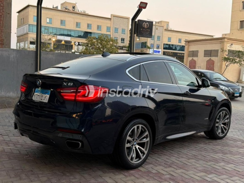 BMW X6 2017 Black Automatic Used for Sale in Sheikh Zayed City - 4