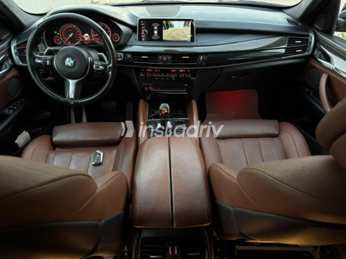 BMW X6 2017 Black Automatic Used for Sale in Sheikh Zayed City - 6