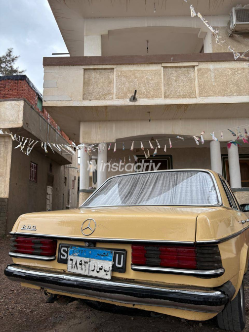 مرسيدس E 200 1984 ذهبي أوتوماتيك مستعملة للبيع في القاهرة الكبرى ( القاهرة - الجيزة) - 6