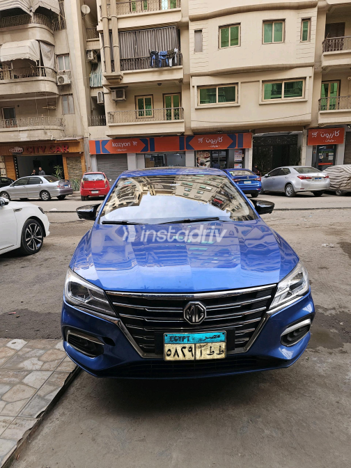 ام جى 5 2022 أزرق CVT مستعملة للبيع في القاهرة الكبرى ( القاهرة - الجيزة) - 2