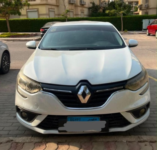 Renault Megane 2019 White Automatic Used for Sale in Hadayek October