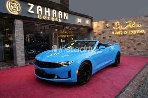 شيفروليه كمارو 2024 أزرق أوتوماتيك مستعملة للبيع في القاهرة الكبرى ( القاهرة - الجيزة) - 8