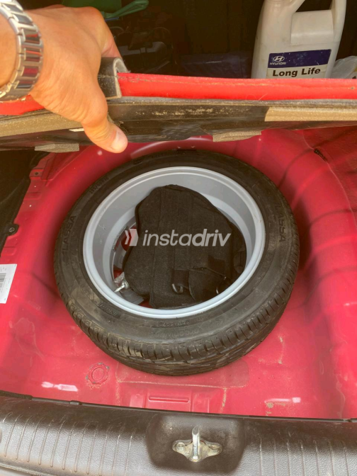 Hyundai Accent 2021 Red Automatic Used for Sale in Greater Cairo ( Cairo + Giza) - 2