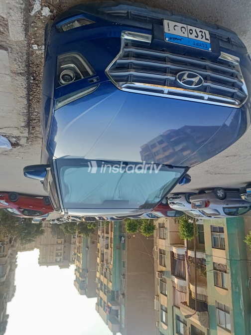 Hyundai Creta 2021 Blue Automatic Used for Sale in Greater Cairo ( Cairo + Giza) - 1
