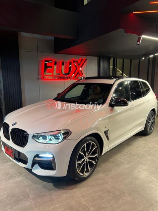 بي ام دبليو X3 M 2019 أبيض أوتوماتيك مستعملة للبيع في مدينة الشيخ زايد - 3