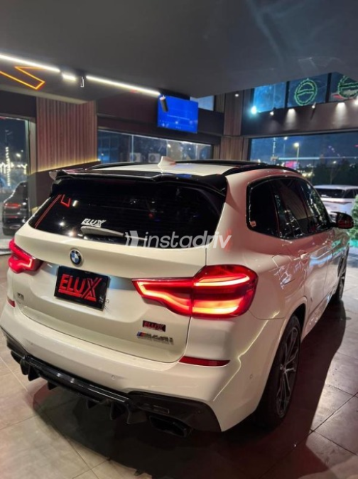 بي ام دبليو X3 M 2019 أبيض أوتوماتيك مستعملة للبيع في مدينة الشيخ زايد - 7