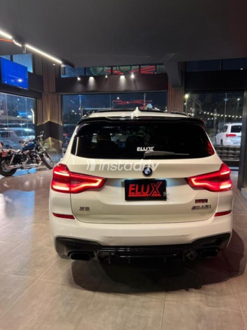 بي ام دبليو X3 M 2019 أبيض أوتوماتيك مستعملة للبيع في مدينة الشيخ زايد - 8