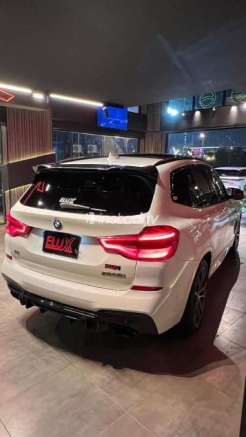 بي ام دبليو X3 M 2019 أبيض أوتوماتيك مستعملة للبيع في مدينة الشيخ زايد - 10