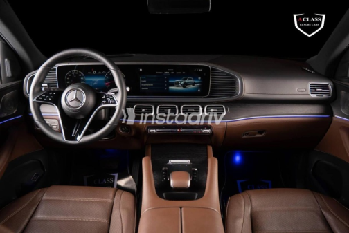 مرسيدس GLE 2024 رمادي أوتوماتيك مستعملة للبيع في مدينة الشيخ زايد - 6