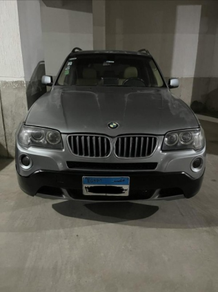 بي ام دبليو X3 2007 فضي أوتوماتيك مستعملة للبيع في الإسكندرية
