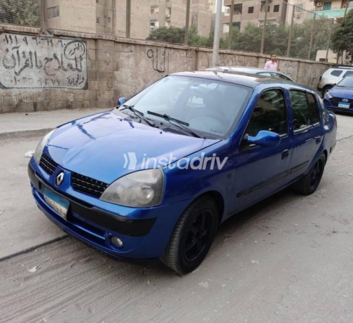 رينو كليو 2002 أزرق أوتوماتيك مستعملة للبيع في حلوان - 1