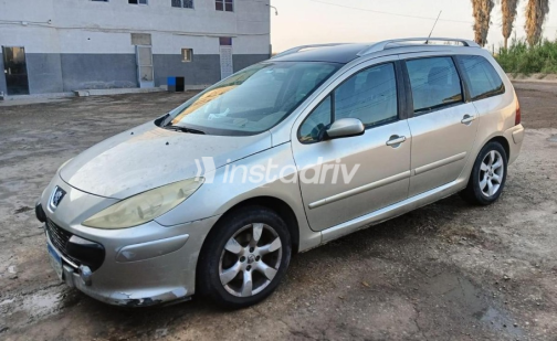 بيجو 207 SW 2007 فضي أوتوماتيك مستعملة للبيع في المنصورة - 6