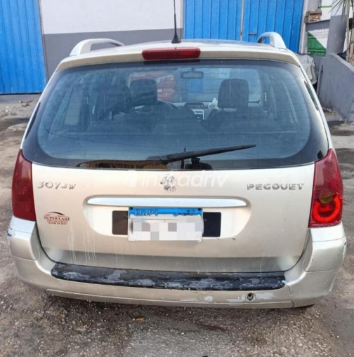 بيجو 207 SW 2007 فضي أوتوماتيك مستعملة للبيع في المنصورة - 9