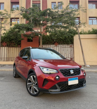 Seat Arona 2022 Red Automatic Used for Sale in Heliopolis