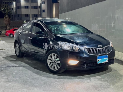 Kia Cerato 2014 Black Automatic Used for Sale in Ismailia - 3