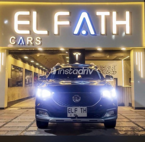 ام جى ZS 2023 أسود أوتوماتيك مستعملة للبيع في مصر الجديدة - 1