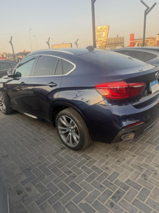 بي ام دبليو X6 2018 أزرق غامق أوتوماتيك مستعملة للبيع في القاهرة