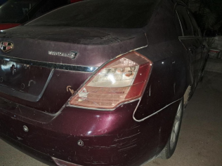 جيلي امجراند 7 2015 أحمر غامق أوتوماتيك مستعملة للبيع في المعادى