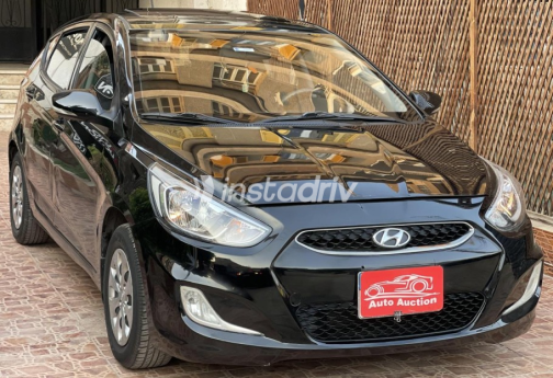 هيونداي اكسنت RB 2019 أسود أوتوماتيك مستعملة للبيع في القاهرة - 2