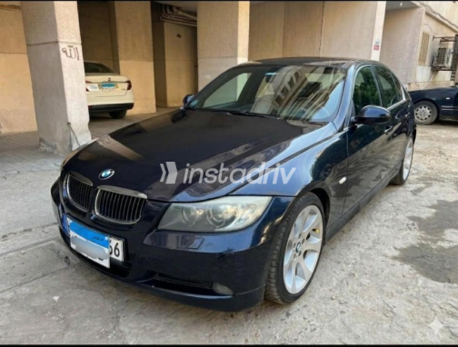 بي ام دبليو 316 2008 أسود أوتوماتيك مستعملة للبيع في الإسكندرية - 3