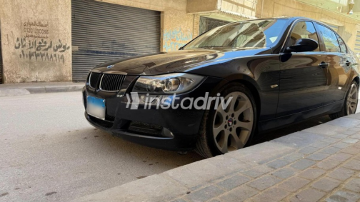 بي ام دبليو 316 2008 أسود أوتوماتيك مستعملة للبيع في الإسكندرية - 5