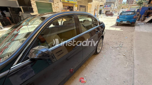 بي ام دبليو 316 2008 أسود أوتوماتيك مستعملة للبيع في الإسكندرية - 7