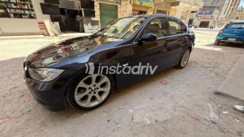 بي ام دبليو 316 2008 أسود أوتوماتيك مستعملة للبيع في الإسكندرية - 9