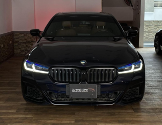 BMW 520 2018 Dark Blue Automatic Used for Sale in Heliopolis