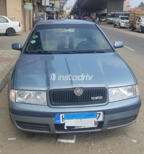 سكودا اوكتافيا A4 2003 سماوي أوتوماتيك مستعملة للبيع في ميت غمر - 1