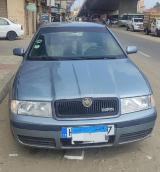 سكودا اوكتافيا A4 2003 سماوي أوتوماتيك مستعملة للبيع في ميت غمر