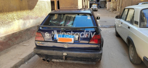 Volkswagen Golf 2 1989 Dark Blue Automatic Used for Sale in 6 October - 9