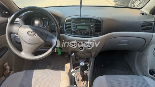 Hyundai Accent 2007 Silver Manual Used for Sale in Greater Cairo ( Cairo + Giza) - 3