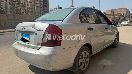 Hyundai Accent 2007 Silver Manual Used for Sale in Greater Cairo ( Cairo + Giza) - 7