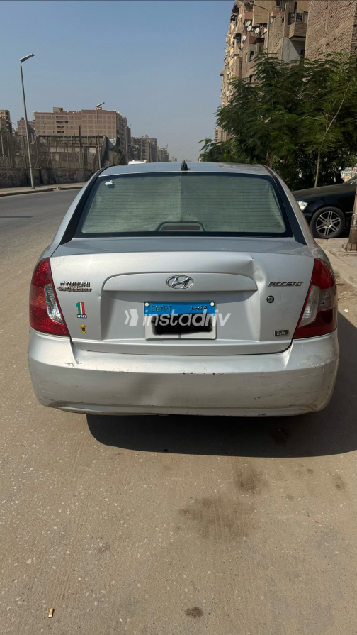 Hyundai Accent 2007 Silver Manual Used for Sale in Greater Cairo ( Cairo + Giza) - 10