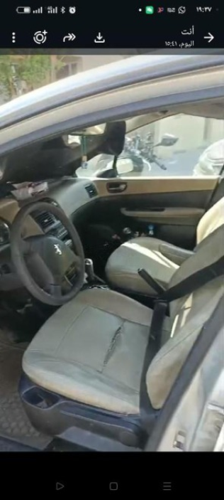بيجو 307 2007 فضي أوتوماتيك مستعملة للبيع في الهرم
