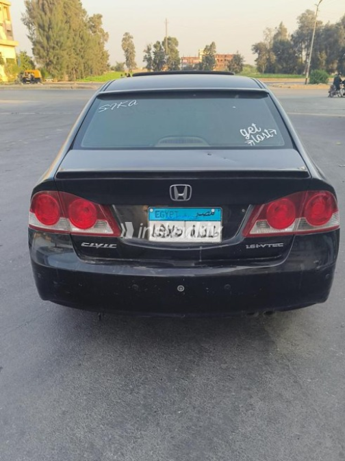 Honda Civic 2009 Black Automatic Used for Sale in Ismailia - 2