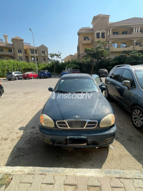 Daewoo Lanos 2001 White Manual Used for Sale in Greater Cairo ( Cairo + Giza) - 10