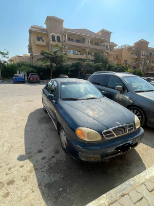 Daewoo Lanos 2001 White Manual Used for Sale in Greater Cairo ( Cairo + Giza)