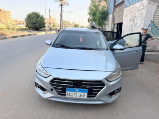 Hyundai Accent HCI 2019 White Automatic Used for Sale in Greater Cairo ( Cairo + Giza)