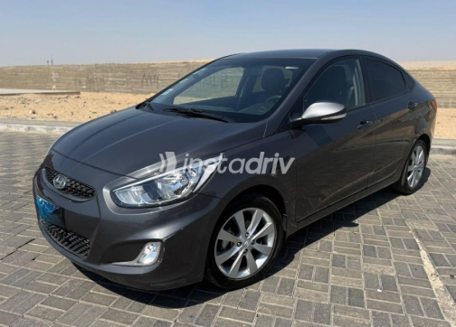 Hyundai Accent RB 2024 Gray Automatic Used for Sale in Nasr city - 3