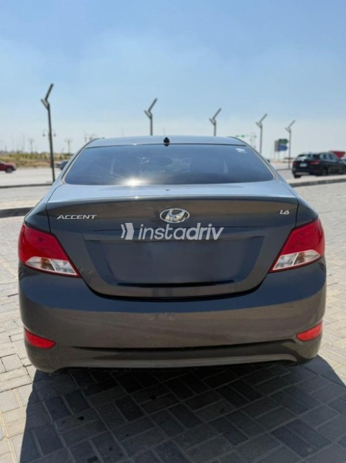 Hyundai Accent RB 2024 Gray Automatic Used for Sale in Nasr city - 4