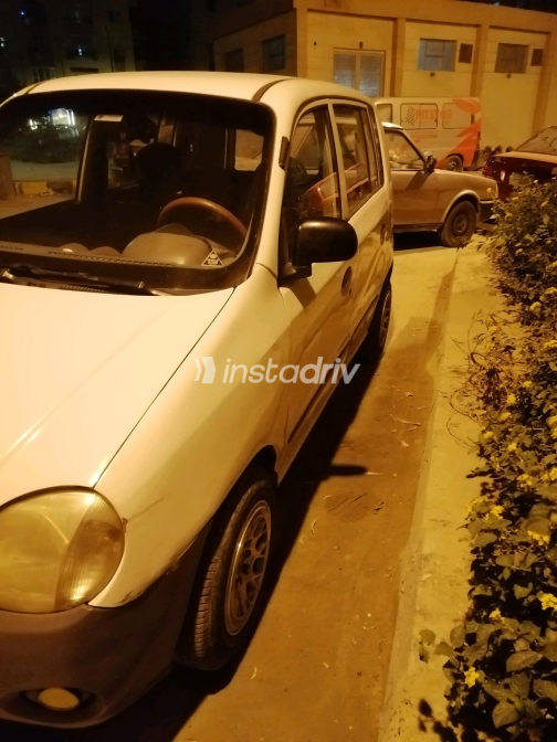 هيونداي اتوس 2000 أبيض يدوي مستعملة للبيع في القاهرة الكبرى ( القاهرة - الجيزة) - 4